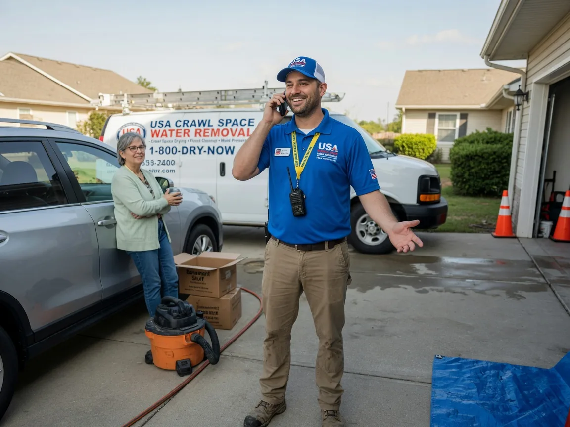 Crawl Space Water Removal Belews Creek, NC FAQs